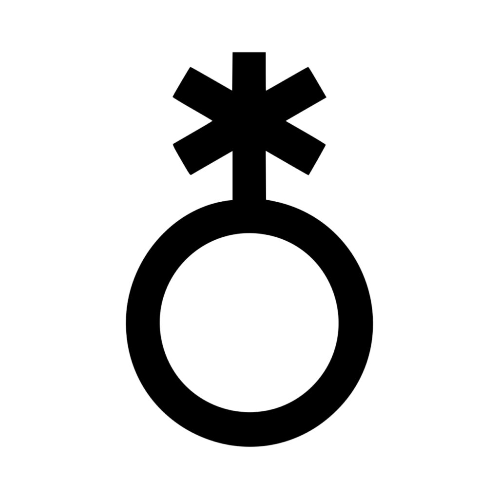 Het non-binair symbool